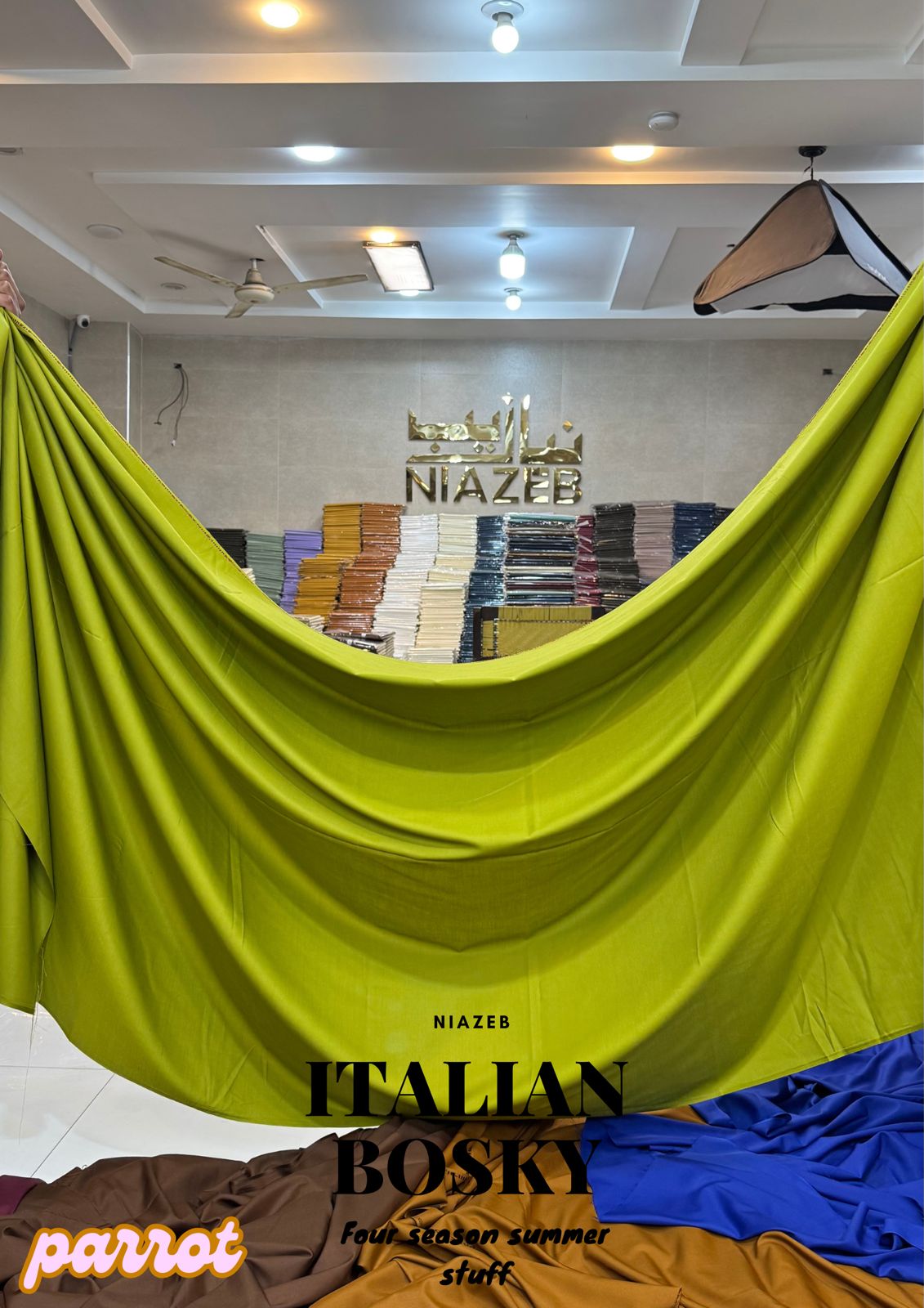 Original Italian Boski- Wash N Wear by Niazeb